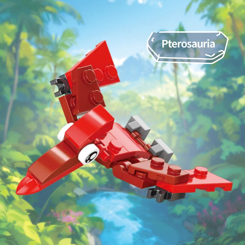Image of Pterosaur building block.