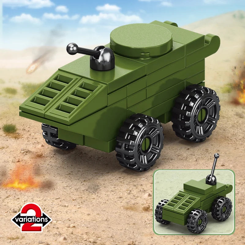 Image of a Armoured Recon building block.