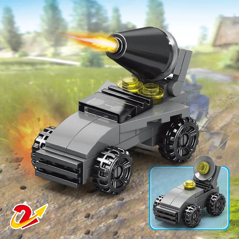 Artillery Vehicle Building Block (1Pc)