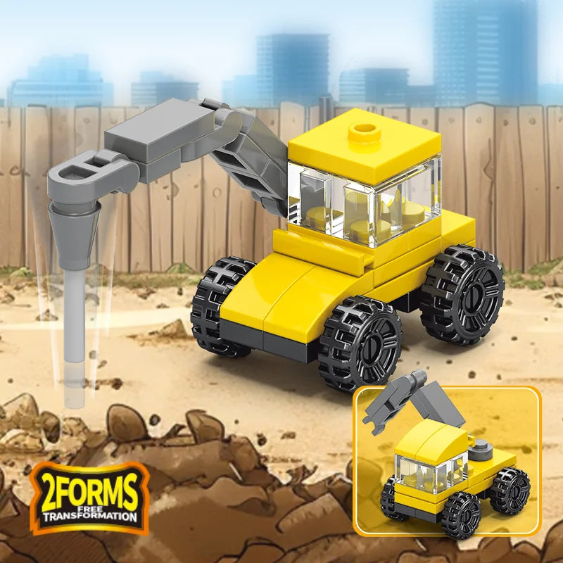 Drilling Machine Building Block (1Pc)