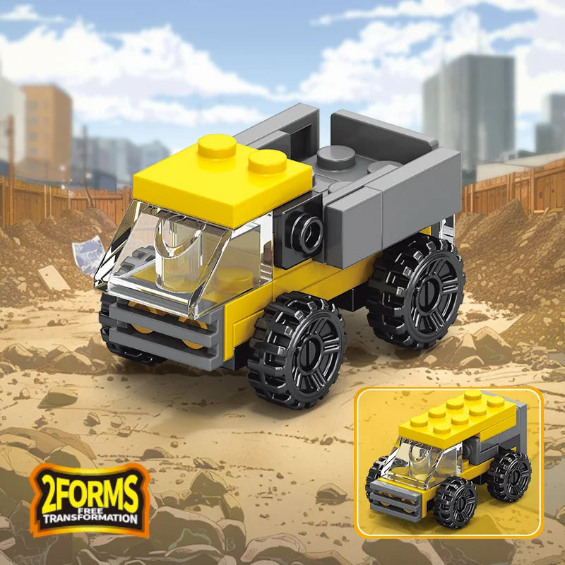 Tipper Car Building Block (1Pc)