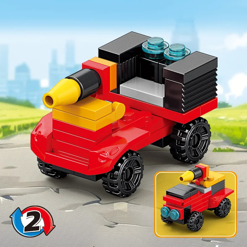 Patrol Car Building Block (1Pc)