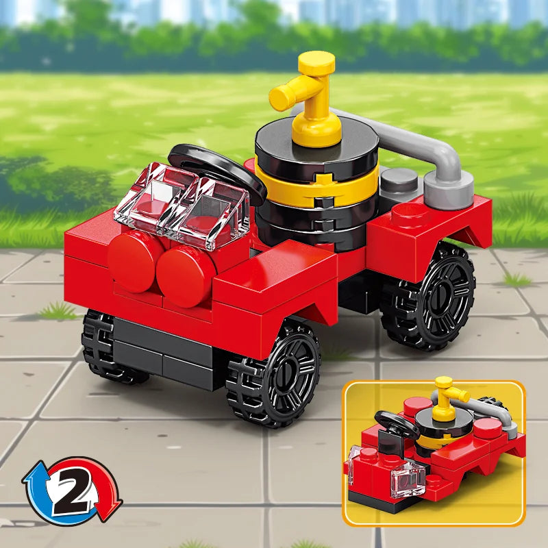 Water Tanker Building Block (1Pc)