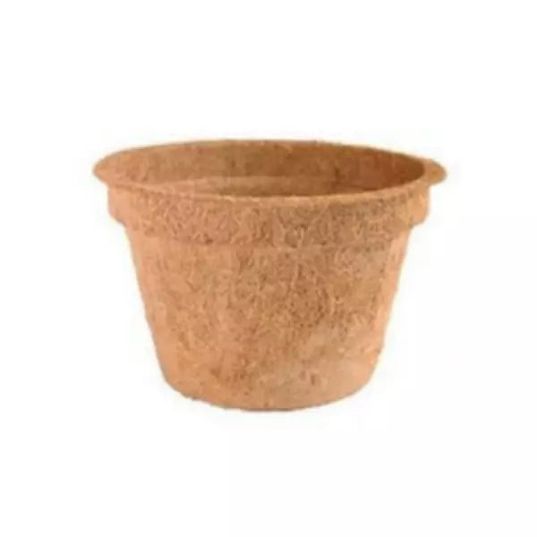 This is an image of Coir Pots of 2 inch placed against white color background.