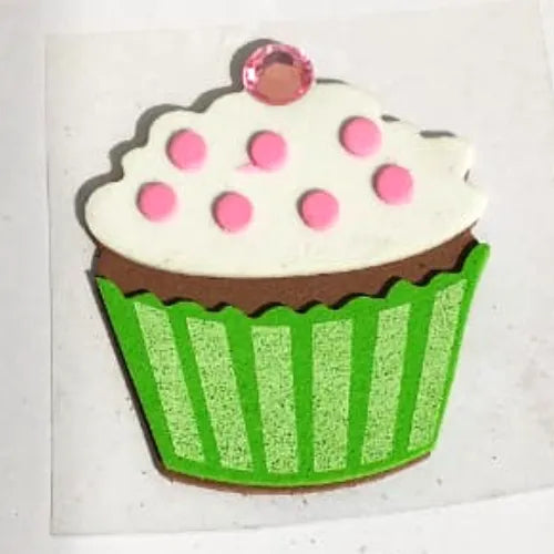 Cupcake Stickers (1pc)
