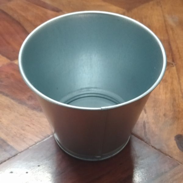 Metal Bucket Pot (1pc)