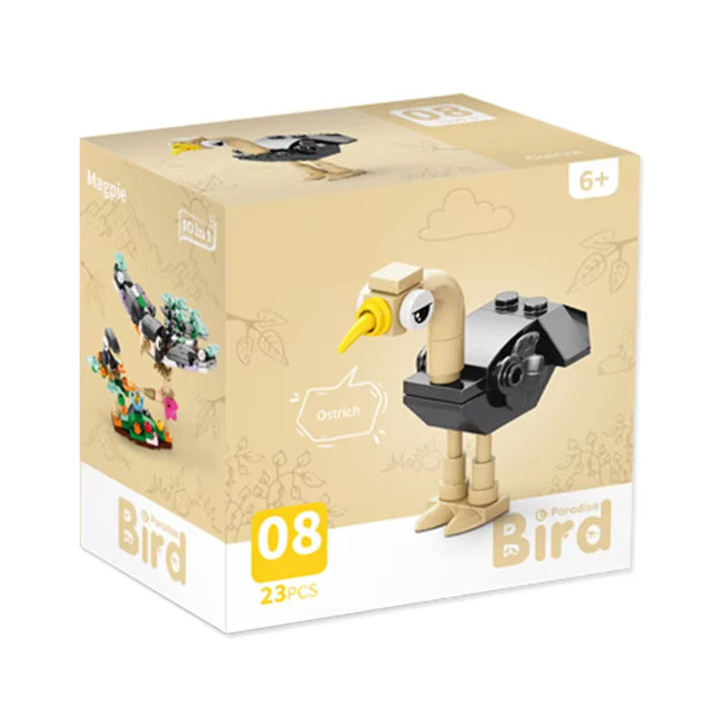A pack of the Ostrich Building block set