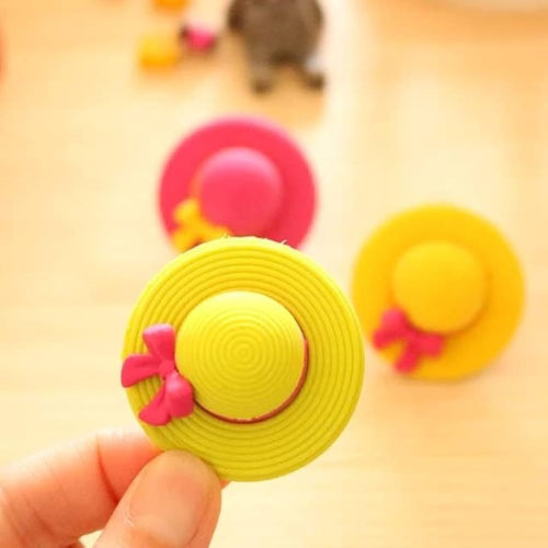 Hat Shape Rubber Pencil Eraser(1Pc)