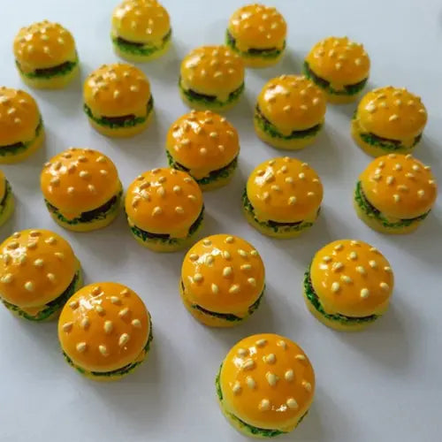 Miniature Dollhouse Hamburger (1pc)