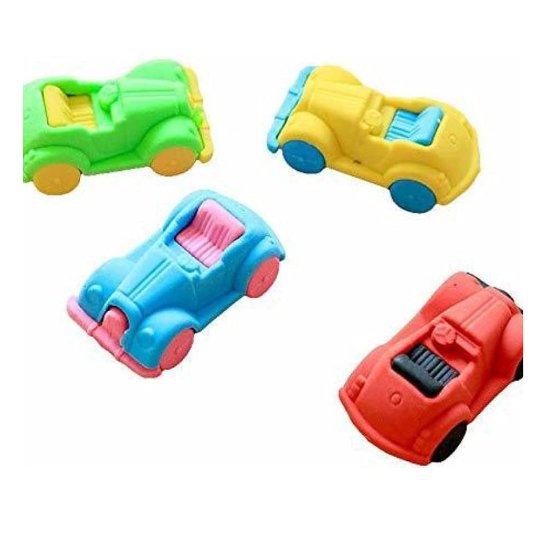 Multicolor Car Rubber Pencil Eraser(1Pc)