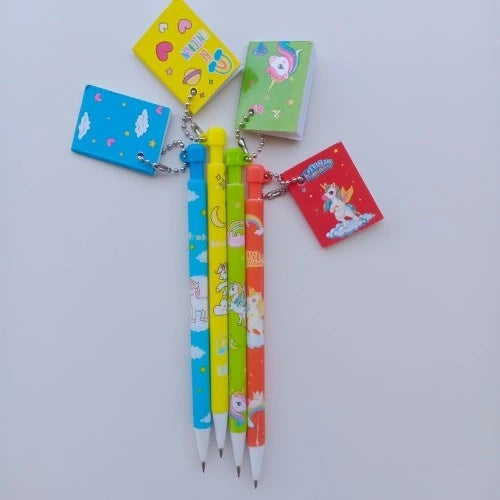 Image of various coloured Mechanical Pencils for writing