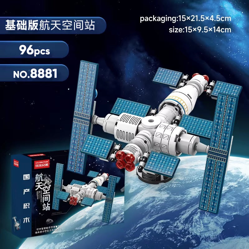 Image of a Space station model